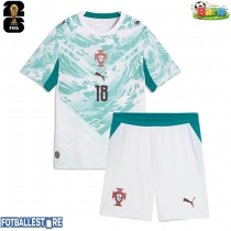 Portugal Pedro Neto #18 Bortedraktsett Barn VM 2026 Kortermet (+ Korte bukser)